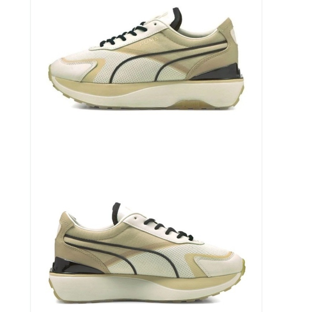 Puma Cruise Rider Infuse Women's Ivory Glow Pebble Sneaker - Size 8/38.5 EUR